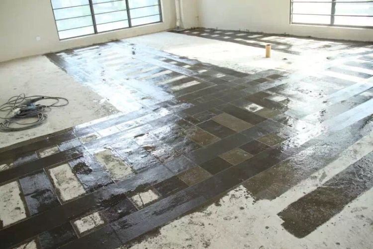 灌注粘钢胶-----粘贴钢板